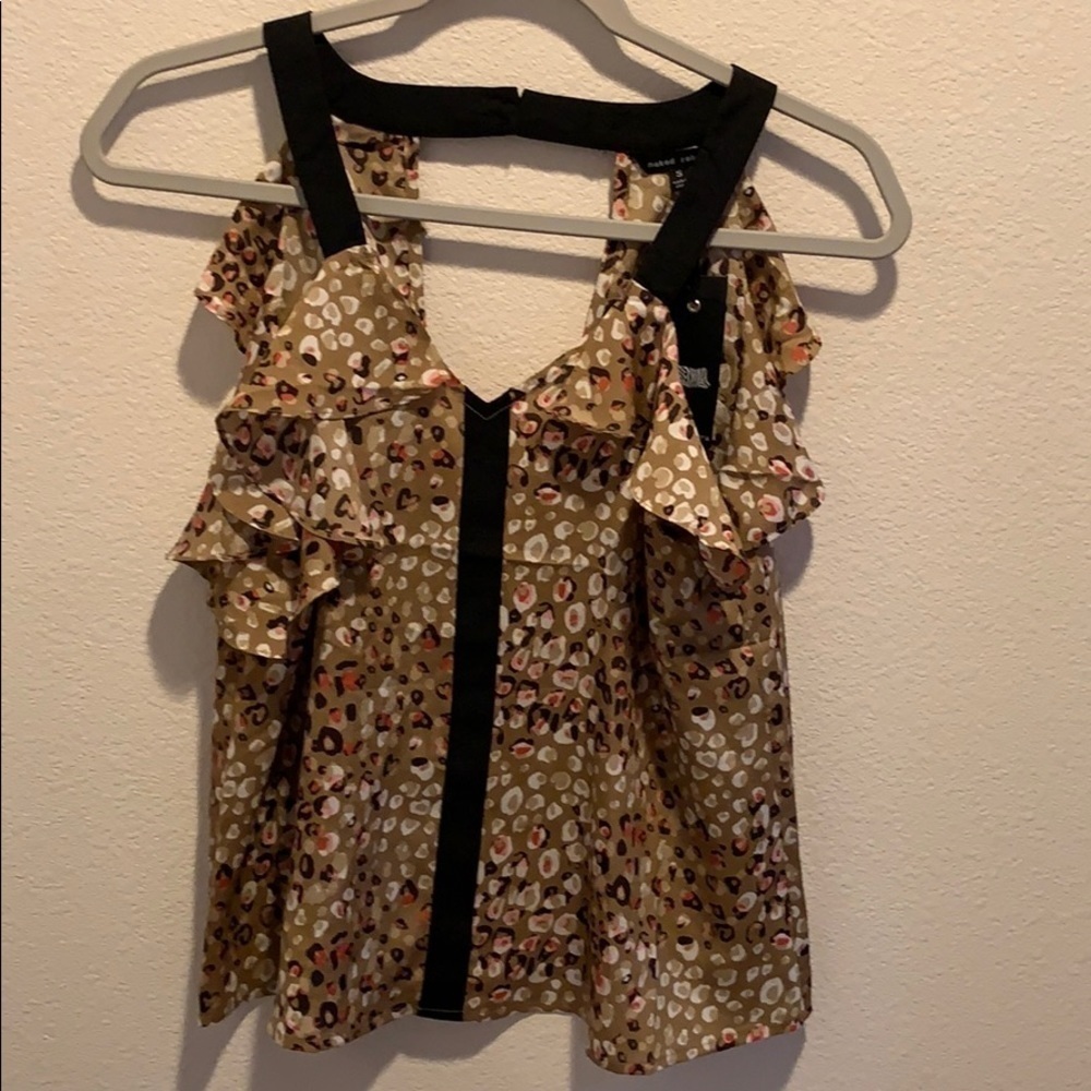 NWT Naked Zebra Sleeveless Top. Size Small.​​​​​​​​​​​​​​​​​​​​​​